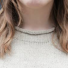 If you don't use a serger, trim the seam allowance to 1/4 inch after sewing. How To Design Sweater Necklines Round Neck V Neck Sister Mountain