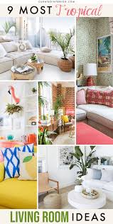 Couch is such an interesting word, it is most commonly known as a. 9 Tropical Living Room Decor Ideas For An Indoor Paradise