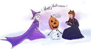 Frozen Y Frozen Fan Art Frozen Halloween Halloween Pictures