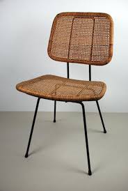 Dirk Van Sliedregt Enameled Metal And Cane Chair For Goed Wonen 1950s Interiordesign Furniture Chair Design Furniture Chair