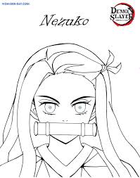 Tv series coloring books for teens and adults fan silva, abraham on amazon.com. Demon Slayer Coloring Pages Printable Coloring Pages