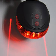 Jazda Na Rowerze Rowerow Bike Swiatla Led 2 Laser 7 Trybu Lampy Blyskowej Bezpieczenstwa Z Tylu Lampa Wodoodporna Las Bike Lights Bicycle Lights Cycling Safety