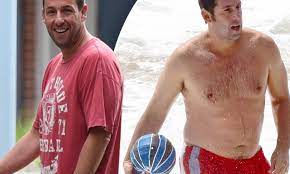 Adam Sandler Shows Off Slimmer Physique As He Amuses Daughters Sadie And Sunny Daily Mail Online