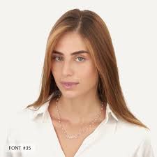 Personalized Pearl Name Necklace, Handmade Pearl Name Necklace, Beaded  Pearl Necklace with Name, Name Necklace with Pearls, Name Charm