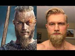 Paired with the perfect long, full beard, the viking for traditional and modern viking haircuts, look to ponytails, man buns, shaved styles, and braided hair and beards. Viking Style First Time Trimming The Beard Youtube