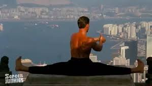 Image result for Van Damme split