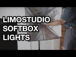 Limostudio Softbox Studio Lights Unboxing And Setup Youtube
