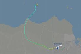 The indicated flight path of sriwijaya air flight 182 after it departed jakarta, indonesia, on jan. J75cau Hwvh Ym