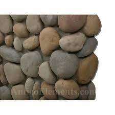 The use of river rocks on the exteriors of homes was more common place for homes built over a. Faux River Rock Faux Stone Panels Stone Panels River Rock Stone