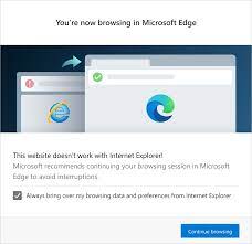 Reboot a remote computer and verify if microsoft edge was configured as the default browser. Redirection From Internet Explorer To Microsoft Edge For Compatibility With Modern Web Sites Microsoft Docs