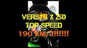 Others feature found on this bike include wide rear seat and passenger grips, and assist & slipper clutch. Versys X 250 Top Speed 190 Km J Versysx Vx250 Versysx250 Youtube