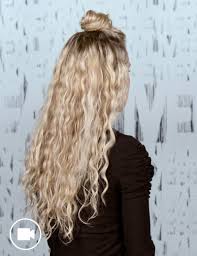 We bring you 35 ideas for half up curly hair. Curly Hair Half Top Knot Hair Style For Women Redken