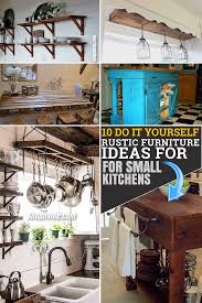 What is the best kitchen design program? 10 Diy Rustic Furniture Projects For Small Kitchen Simphome