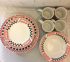 Black And White Checkered Dinnerware Sets Pin On Found It On Ebay