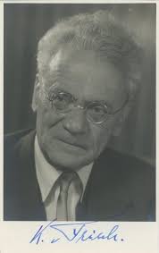 Karl Ritter von Frisch- Signed Vintage Photograph (Nobel Prize 1973)