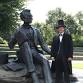 Laughing with Lincoln. Vincennes 250 event