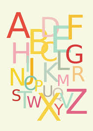 Set of photo alphabet wall posters with a set of coordinating flashcards. Free Printable Alphabet Wall Art Ausdruckbares Alphabetposter Freebie Alphabet Printables Alphabet Wall Art Free Printables