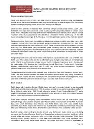 Analisa Strategi Campuran Pemasaran Yang Dijalankan Oleh Dutch Lady Milk Industries Malaysia
