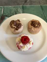 Anyone looking for a last minute dessert? I have 8 slices of cheesecake  going spare £3 per slice Filling- Vanilla and Raspberry Topping- white  chocolate, freeze dried raspberries and strawberry First come