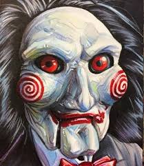 Billy es un títere y uno de los protagonistas de la saga de saw. Pin By Hunorkiss On Horror Movie Shit Horror Movie Art Horror Movie Characters Horror Movie Icons