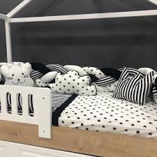 Mini Baby Orgulu Uyku Seti 100x200 Cm Siyah Beyaz Fiyati Ilke Bebe