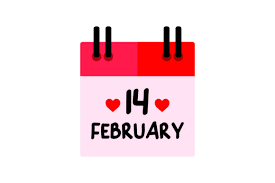 Download February 14th Calendar Icon Svg Cut File By Creative Fabrica Crafts Creative Fabrica PSD Mockup Templates