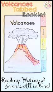 Volcanoes Science Investigation Booklet Printable Digital Elementary Reading Nonfiction Reading Science