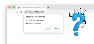 To let do or happen; Using The Permissions Api To Detect How Often Users Allow Or Deny Camera Access