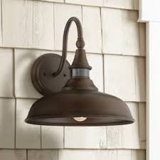 Location the spot where you plan to put your motion sensor light often dictates which one is the best fit. Gough 12 1 2 High Bronze Motion Sensor Outdoor Wall Light 63m73 Lamps Plus Farmhouse Outdoor Lighting Sensor Lights Outdoor Wall Lights
