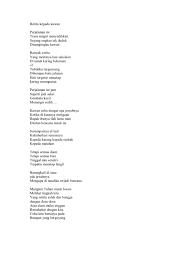 Perjalanan ini trasa sangat menyedihkan sayang engkau tak duduk disampingku kawan. Chord Lirik Lagu Ebiet G Ade Berita Kepada Kawan