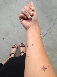 The dots create a bracelet tattoo design. Star Tattoo Meanings Ideas And Pictures Tatring