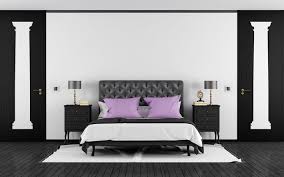 This is one of the simplest yet in one way customized door for your hall space. Download Wallpapers Modern Stylish Bedroom Design Classic Style White Black Bedroom Black Wooden Doors Black Bedside Tables Modern Interior Design For Desktop Free Pictures For Desktop Free