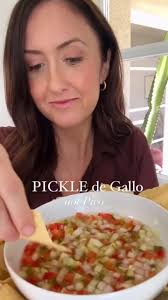 Pickle De Gallo Recipe Makayla Thomas Fit