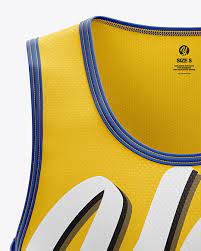 Download Men S Sprinting Singlet Mockup Front View In Apparel Mockups On Yellow Images Object Mockups