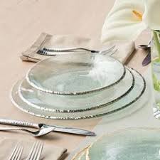 17 round clear glass plate clear glass plate with a regular bend. 39 Glass Dinnerware Ideas In 2021 Glass Dinnerware Dinnerware Glass