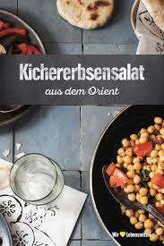Kichererbsensalat Orient Rezept Edeka Rezept Kichererbsensalat Salat Rezepte