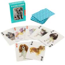 We have pet cards for happy birthday, thank you, holidays and more. Kikkerland 3d Dog Playing Cards Homestyle