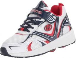 Heelys Boys Rise X2 Tennis Shoe White Black Red 2 M Us Little Kid