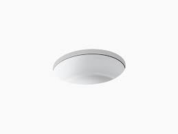 verticyl round under mount bathroom sink