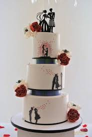 Silhouette Wedding Cake Take 2 Silhouette Wedding Cake Silhouette Cake Novelty Wedding Cakes