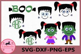 Choose from 240+ halloween hat graphic resources and download in the form of png, eps, ai or psd. Frankenstein Svg Halloween Svg Girl Halloween Svg 557940 Cut Files Design Bundles