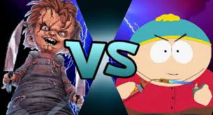 The middle finger, extended with the other fingers held beneath the thumb, is thus documented to have expressed insult and belittlement for more than two millennia. Cartman Vs Chucky Buildyourbattles Wikia Fandom