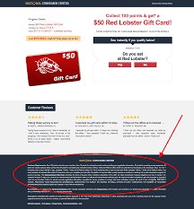 Red lobster gift cards, both egift cards and plastic gift cards, may be redeemed at any participating red lobster location in the u.s. 50 Red Lobster Gift Card Truth In Advertising