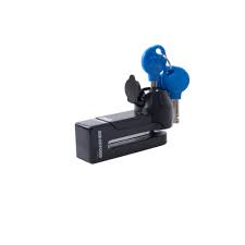 BRAVA ZA ZASTITU OD KRADJE Titan 10mm Pin Disc Lock Black incl. Pouch