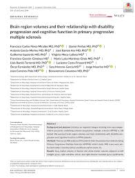Everyone has two copies of the stk11/lkb1 gene. Pdf Brain Region Volumes And Their Relationship With Disability Progression And Cognitive Function In Primary Progressive Multiple Sclerosis