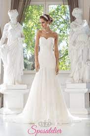 Tutte le nuove collezioni abiti da sposa 2021. Abito Da Sposa Tendenza 2018 Sirena Di Pizzo Con Strascico Onlinesposatelier