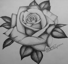 By Aneta Bayerova Tattoo Art Drawings Rose Flower Tattoos Roses Drawing