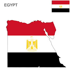 It is a national symbol of egypt and it refers to arabic identity and independence. Egypt Flag Map Egypt Flag Egypt Map Egypt