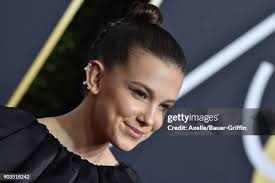 115 Millie Bobby Brown Golden Globes 2018 Photos & High Res Pictures