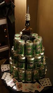 Tiered Heineken Beer Cake 21st Birthday Bolos De Lata Festa De Aniversario Em Casa Aniversario Adulto